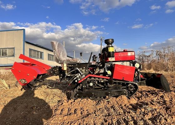 Wielofunkcyjny mikro kultywator 25KM Traktor z obracającym się wyciągaczem