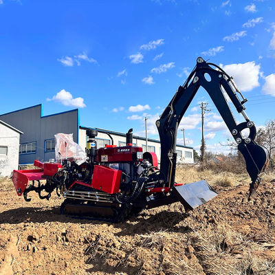 35 KM Garden Mini Crawler Traktor HYCT-25D z przednim dozerem