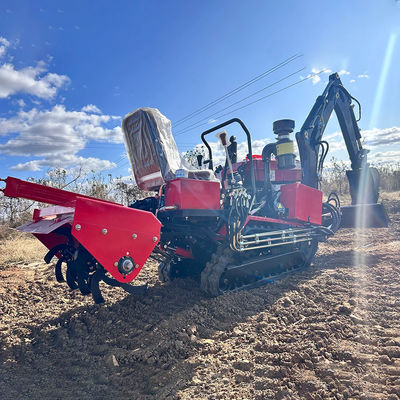 Mini Farm Crawler Tractor Wielofunkcyjny Mini Crawler Tractor na suchym polu