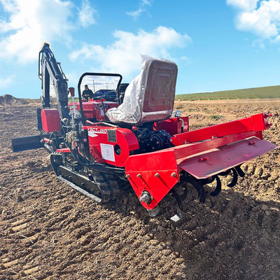 35 KM Garden Mini Crawler Traktor HYCT-25D z przednim dozerem