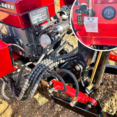 35 KM Garden Mini Crawler Traktor HYCT-25D z przednim dozerem