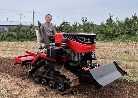 Wielofunkcyjny kompaktowy ciągnik pełzający Sprzęt rolniczy
