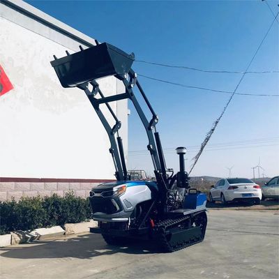 Traktory z torem 50KM 60KM Mały farm tractor z ładowarką