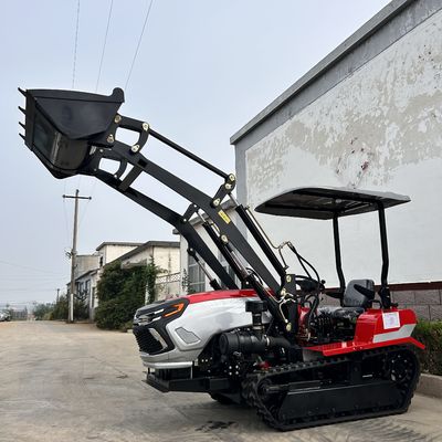 Traktory z torem 50KM 60KM Mały farm tractor z ładowarką