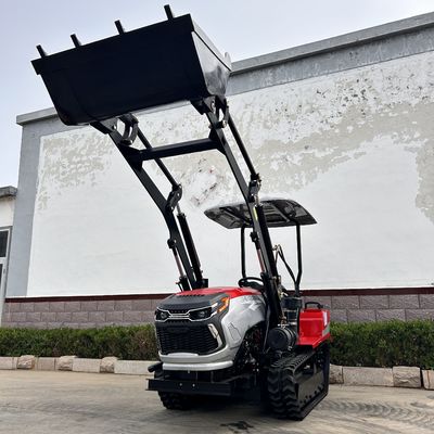 Traktory z torem 50KM 60KM Mały farm tractor z ładowarką
