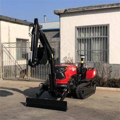 Mini Tiller 50 KM Rotary Mini Crawler Tractor Sprzęt rolniczy