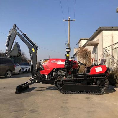Mini Tiller 50 KM Rotary Mini Crawler Tractor Sprzęt rolniczy