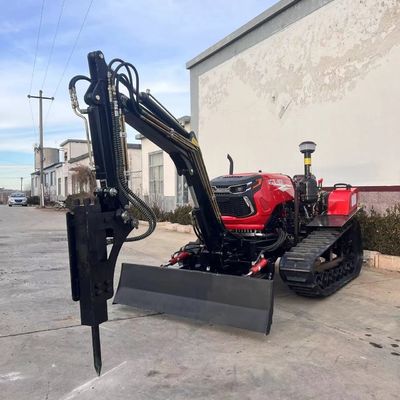 Crawler Mini Traktor 50 KM Kultywator obrotowy Buldozer Maszyny rolnicze