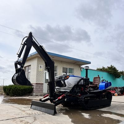 Crawler Mini Traktor 50 KM Kultywator obrotowy Buldozer Maszyny rolnicze