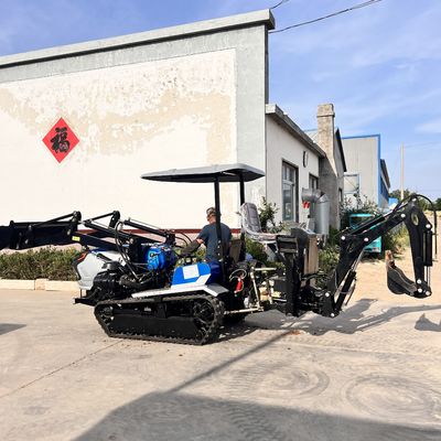 Mini Tiller 50 KM Rotary Mini Crawler Tractor Sprzęt rolniczy
