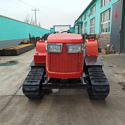 W pełni automatyczny Mini Crawler Tractor 80HP Rotary Mini Cultivator