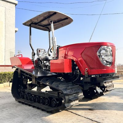 Rolnictwo 80KM ciągnik pełnoautomatyczny mini kultywator buldozer