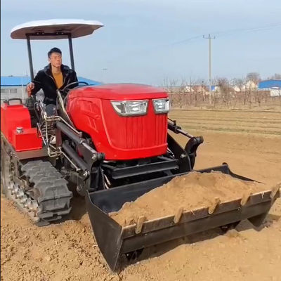 80 koni mechanicznych Mały ciągnik z ładowarką