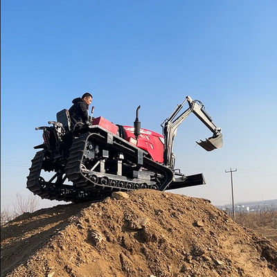 80 KM Mini kultywatory Tiller Rolnictwo Rolnictwo Telekomputerowy Crawler Traktor Trencher kosiarka Do sprzedaży