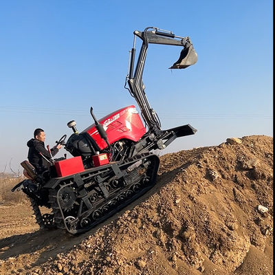 80 KM Mini kultywatory Tiller Rolnictwo Rolnictwo Telekomputerowy Crawler Traktor Trencher kosiarka Do sprzedaży