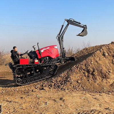80 KM Mini kultywatory Tiller Rolnictwo Rolnictwo Telekomputerowy Crawler Traktor Trencher kosiarka Do sprzedaży