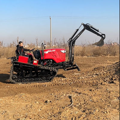 80 KM Mini kultywatory Tiller Rolnictwo Rolnictwo Telekomputerowy Crawler Traktor Trencher kosiarka Do sprzedaży