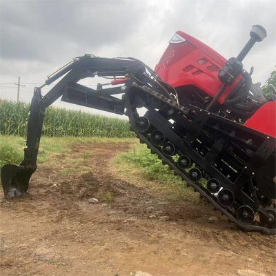 Rolnicze 80KM ciągnik pełzający Mini Dozer ciągnik sprzęt rolniczy