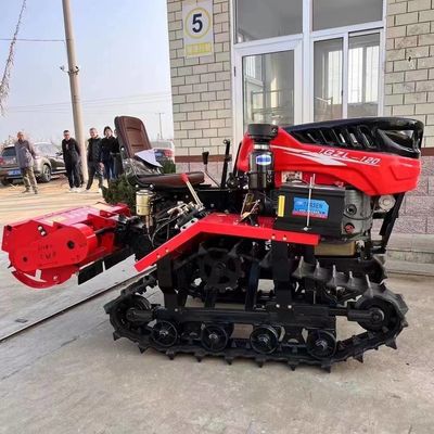 Maszyny rolnicze Sprzęt 35HP Diesel Farm Walking Tractor With Rotary Tillage Machine