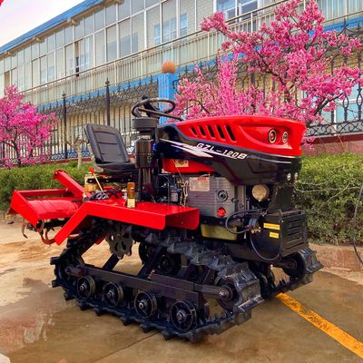 Maszyny rolnicze Sprzęt 35HP Diesel Farm Walking Tractor With Rotary Tillage Machine