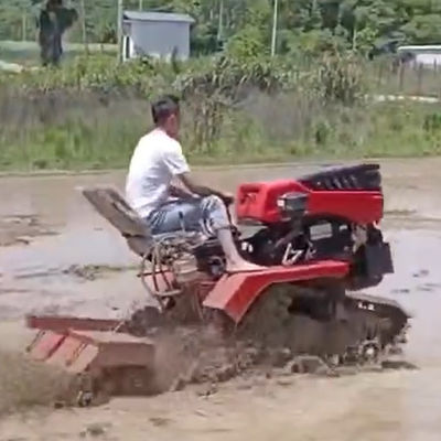 Rolnictwo Rolnictwo Mini Crawler Tractor 25 Hp Kompaktowe ciągniki