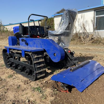 Mikro 35HP kompaktowy ciągnik obracający się uprawca ogrodowy ciągnik z wiadrem kopalni