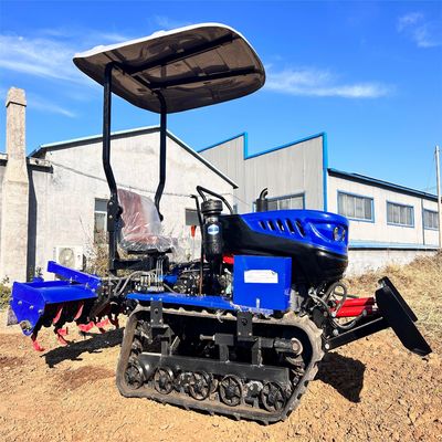 Niezawodny 35 KM ciągnik Crawler Tiller Rotary Crawler Cultivator Traktor