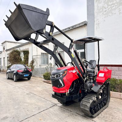 Mini 50HP Paddy Field Crawler Traktor z przekładnią silnika z certyfikatem CE
