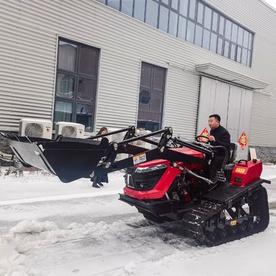 OEM ODM Farm Crawler Traktor / Mini Traktor 50 KM Z Front End Bucket