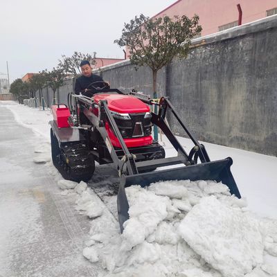 Gumowe tory rolnicze Ryż paddy traktor rolniczy 50hp ciągnik pełzający
