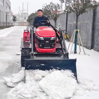 Amfibia 50 KM Traktor uprawiany Land Crawler Traktor Tiller obrotowy