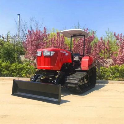 120hp Orchard Crawler Cultivator Mały Rotary Vineyard Crawler Traktor