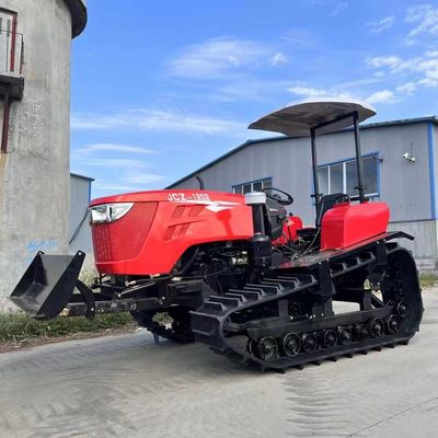 120hp Orchard Crawler Cultivator Mały Rotary Vineyard Crawler Traktor