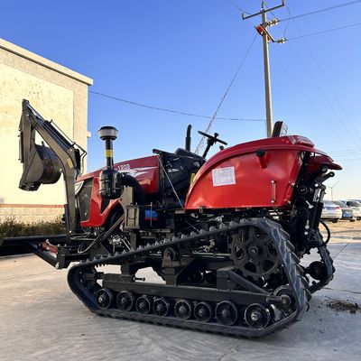 Rolnictwo Małe ciągniki z napędem na cztery koła o mocy 120 KM z koparką